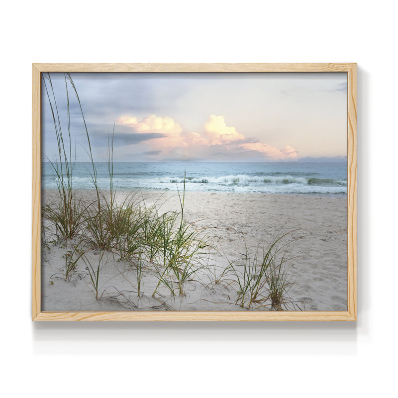 Beach Driftwood - Reproduction encadrée - Restickable, Naturel, H 11 po x l 14 po