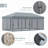 Outsunny 10' X 20' Pop Up Large Canopy Tent With Netting, Heavy Duty Instant Sun Shelter For Parties With Carry Bag For Outdoor, Garden, Patio-111086227