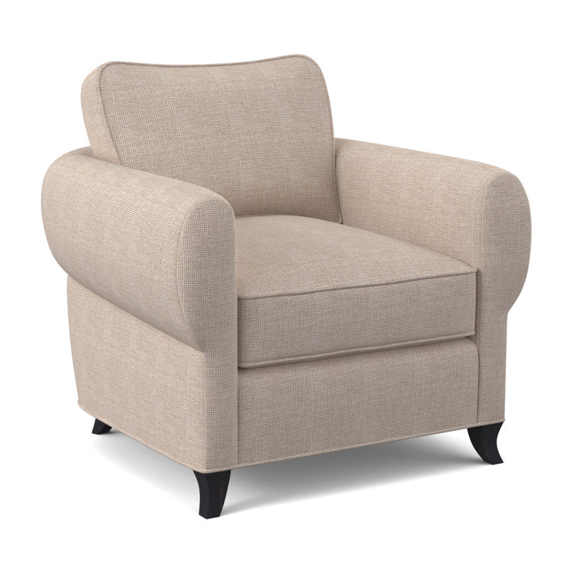 Cocoon Armchair, Vintage Ebony, Maya Cyan Polyester Blend