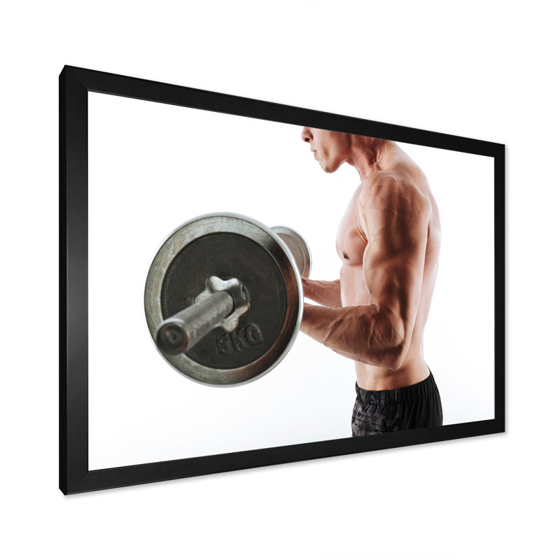 Wanaque - aérobie et musculation, reproduction d'art sur toile_106276, H 16 po x l 32 po x P 1 po