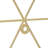 Glam Abstract Wall Decor on Metal