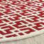 Chatham Hand Tufted Wool Red/Ivory Rug