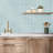 Pop Life 4"X12" Beveled Gloss Ceramic Wall Tile-99404083