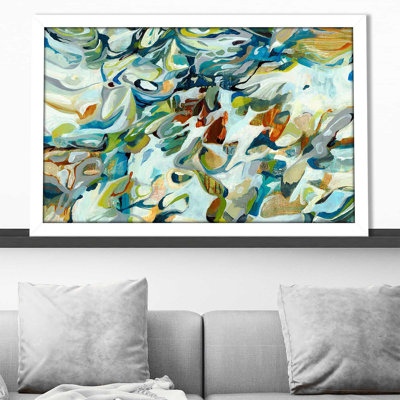 In The Flow III (Horizontal) by Lisa Ridgers - Painting