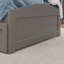 Lit plateforme en bois massif avec pieds de lit et tiroirs de rangement Elliana-353239065-353239066