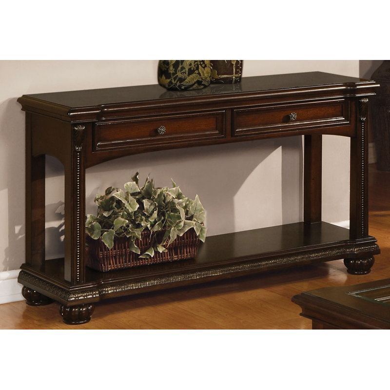 Console en bois massif 54 po Remy
