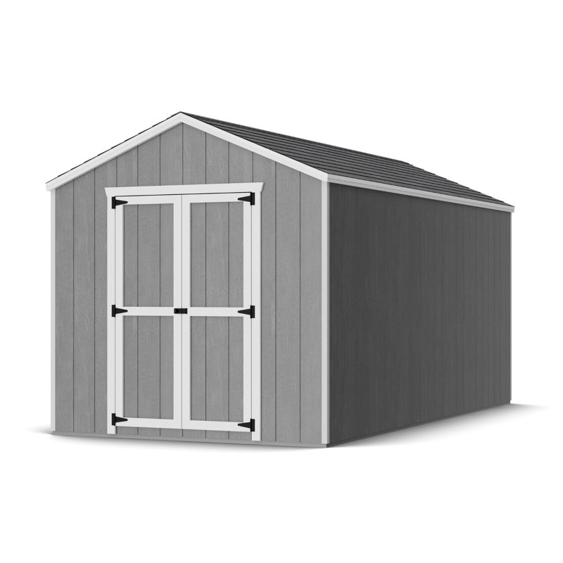 Value Gable Outdoor Wood Storage Shed, No, 8' x 16'