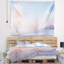 Paysage en cristal blanc avec tapisserie-28509050