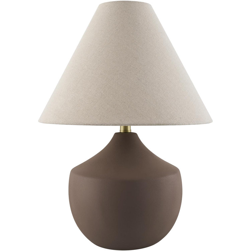 Torhild Table Lamp, Dark Brown