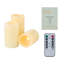 3Pcs LED Flameless Candles with Remote Control