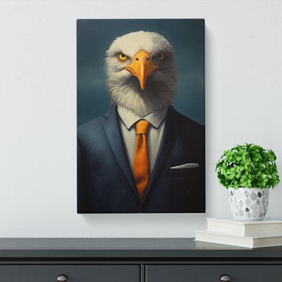 Seagull In A Suit - Print