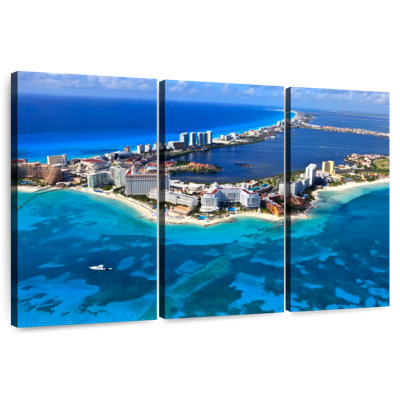 Vue aérienne de Nicci Cancun