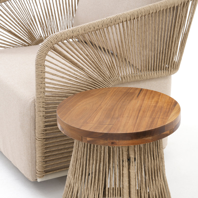 Chaise pivotante d'extérieur