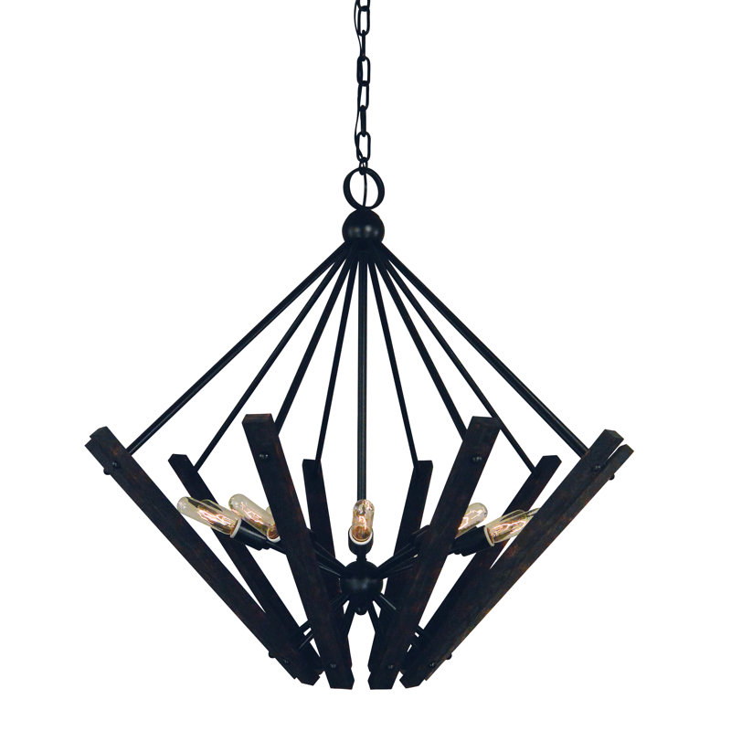 Lustre 10 lumières rustique chic par Gracie Oaks