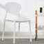 Stackable Outdoor Patio Dining Side Chair-700343887