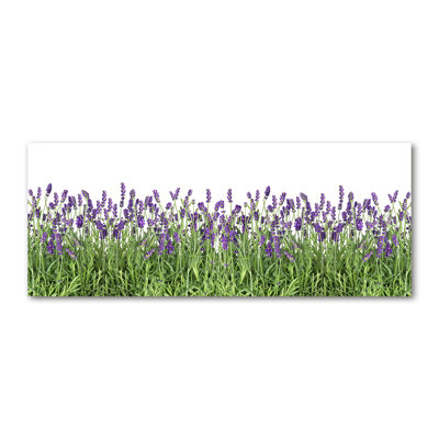 Lavender Flowers - Wrapped Canvas Print