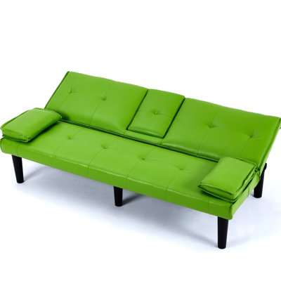 Lit de 67 pouces avec porte-gobelet, convenant aux espaces de bureau pliables de style rétro