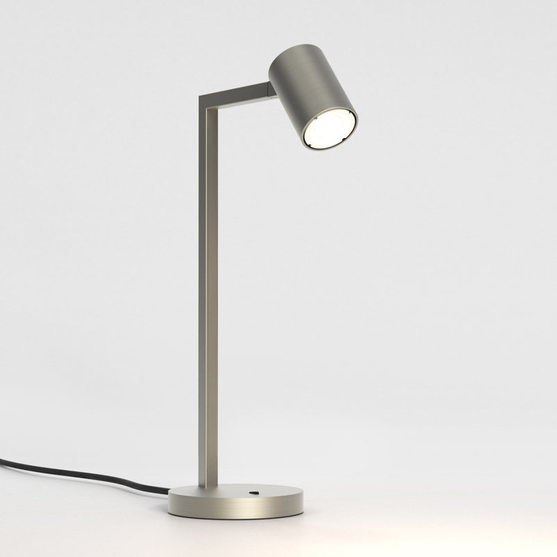 Ascoli Table Lamp, Matte Nickel