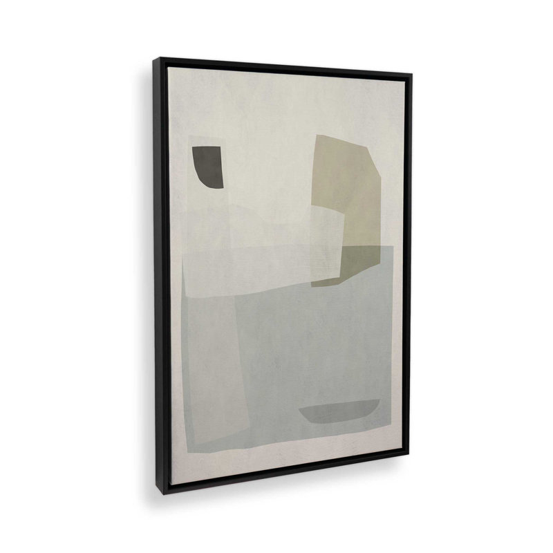 Bourne par Dan Hobjour, reproduction d'art, H 32 po x l 24 po, Noir, Cadre flottant