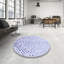Tapis violet en laine-1033138312