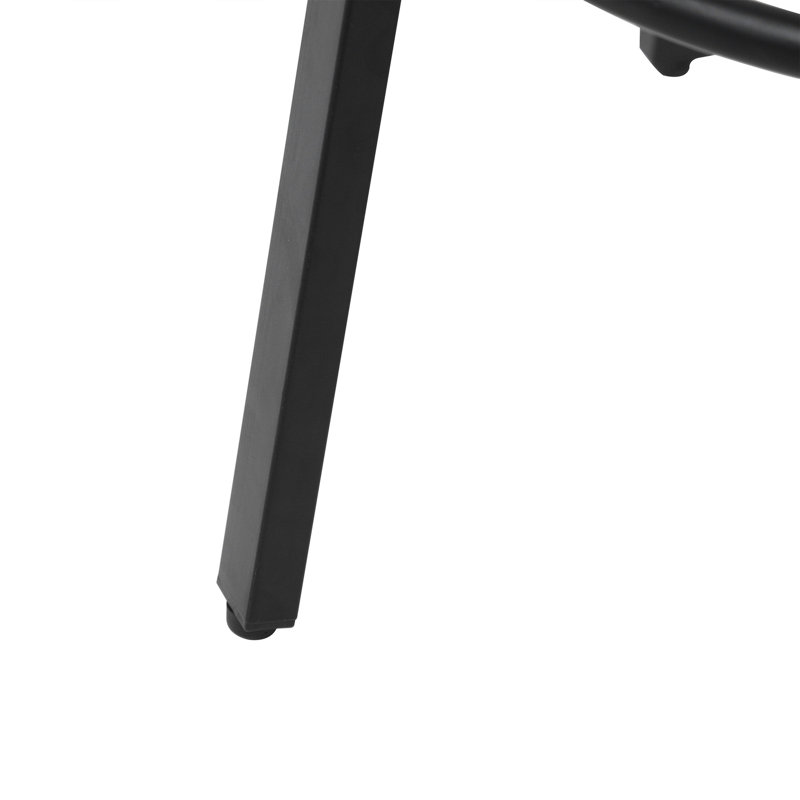 Chaises de salle à manger ergonomiques, siège, structure en métal, largeur de 20,47 po, polyvalente pour la cuisine intérieure et extérieure à hauteur de comptoir, hauteur de 26,13 po