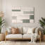 Minimalisme 36, art mural en métal beige-974044095
