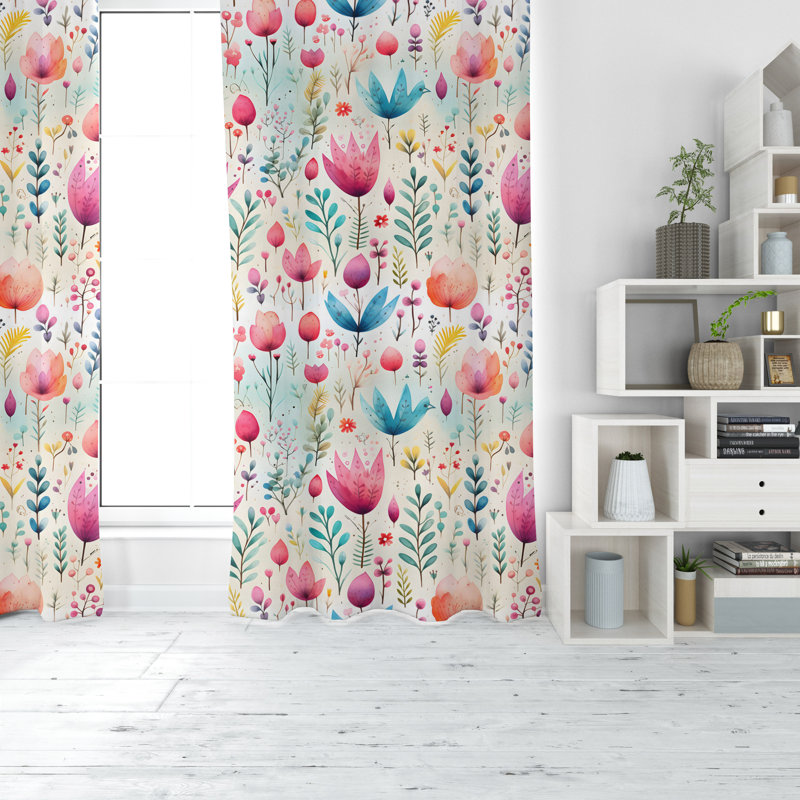 Yussuf Room Darkening Curtain Pair, 56" W x 78" L