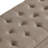 Meshell Linen Blend Upholstered Storage Bench-1278784035