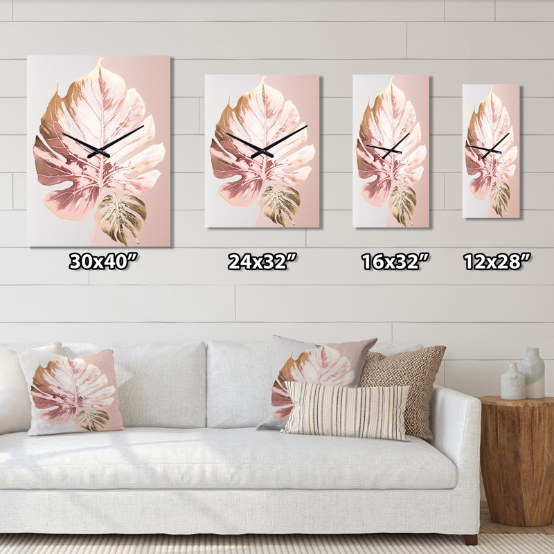 Horloge murale Jakeela, H 40 po x l 30 po x P 1 po