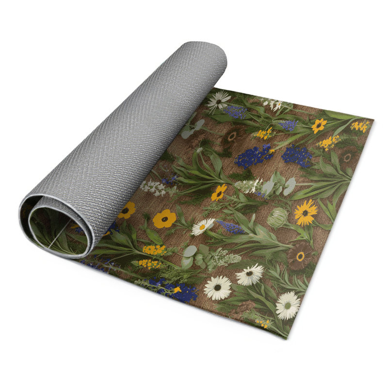 Tapis d'intérieur et d'extérieur brun Nature, Rectangulaire 3 pi x 5 pi