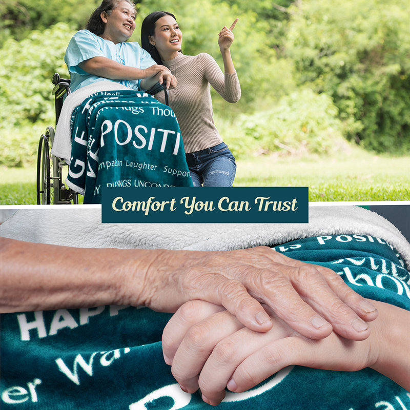 Hand Woven Throw Blanket, Teal