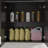 Heavy-Duty Modular Garage Storage Cabinet Set With Oak Worktop And Soft-Close Features