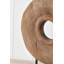 Handcarved Mango Wood Circular Ornament-1396332823