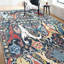 Hand Knotted Wool Area Rug in Charcoal-835430151