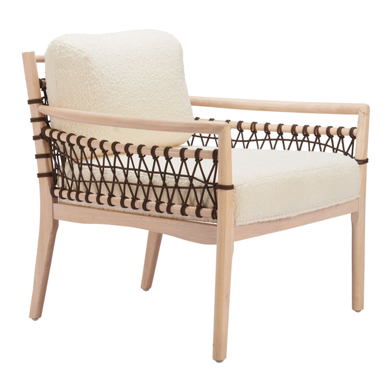 Chaise d'appoint Michiel Wezly - ivoire