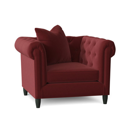 Caspar Upholstered Chesterfield Chair