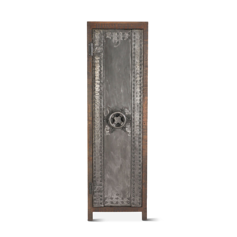 Steampunk Solid Wood Armoire