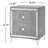 Farney Velvet Nightstand Fully Assembled-2023895655