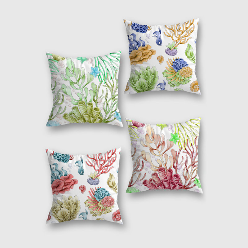 100% Micro Honeycomb Fabric Reversible Pillow Cover