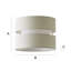 20cm H Cotton Drum Pendant Shade ( Screw On )-19913944