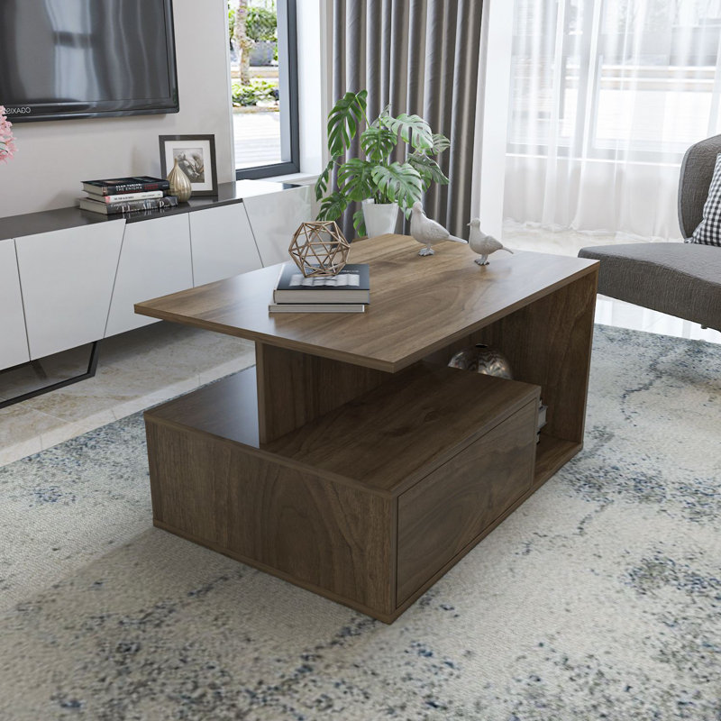 Table basse, Noyer