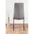 Tierra Sleek Metal and Glass Round Dining Table Set with 4 Faux Leather Upholstered Dining Chairs-1504551227
