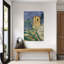 The House With The Cracked Walls, 1892-94 Impressionist Abstract Contemporary Landscape Architecture Wall Art Print-134719147