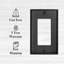 2-Gang Rocker Wall Plate