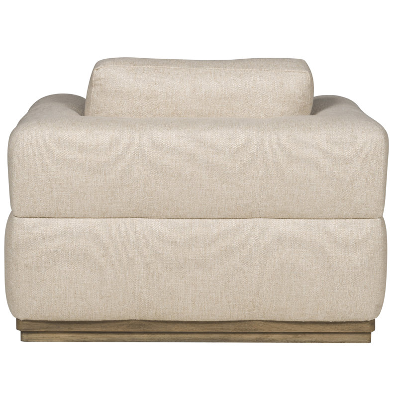 Thom Filicia Home Armchair, Worthy Snow, Havana