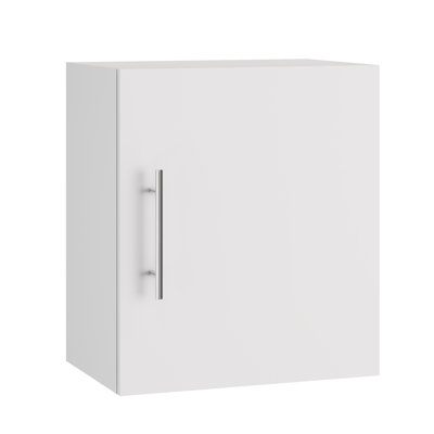 Petite armoire murale MAYBoss, petite armoire de rangement pour salle de bain avec tablettes réglables P 12 po x l 18 po x H 20 po, blanc