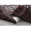 Tapis brun à imprimé animal-483811880