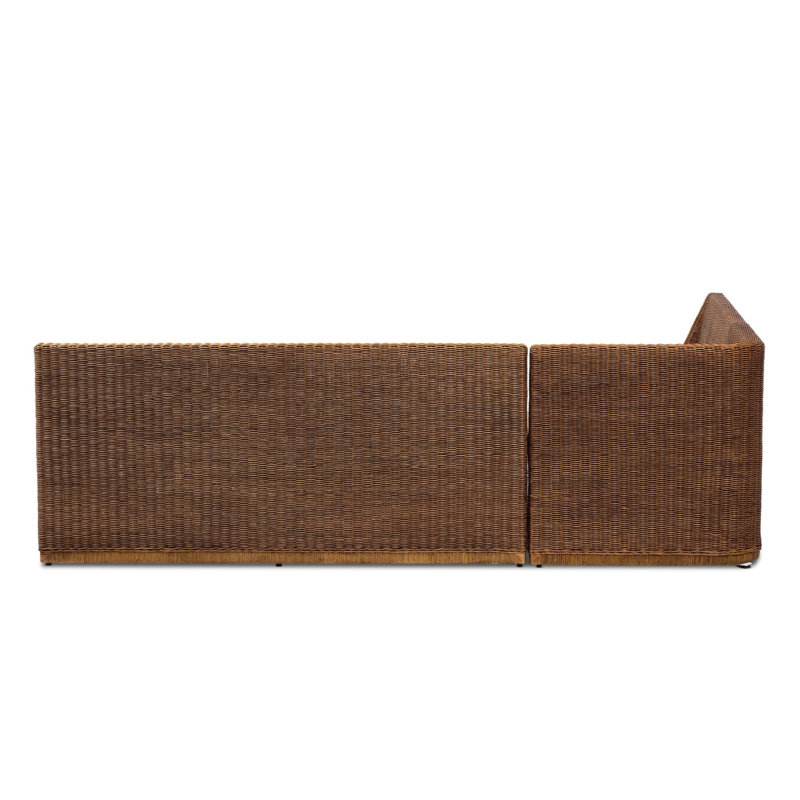 Senna Dining Banquette L Shape 83", 32.5" H x 106.25" W x 83.25" D