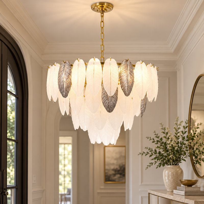 8 - Light Dimmable Empire Chandelier