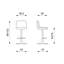 Aathan height-adjustable bar stool-498102764